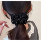 Gifty - Pleated Polka Dot High Stretch Scrunchie