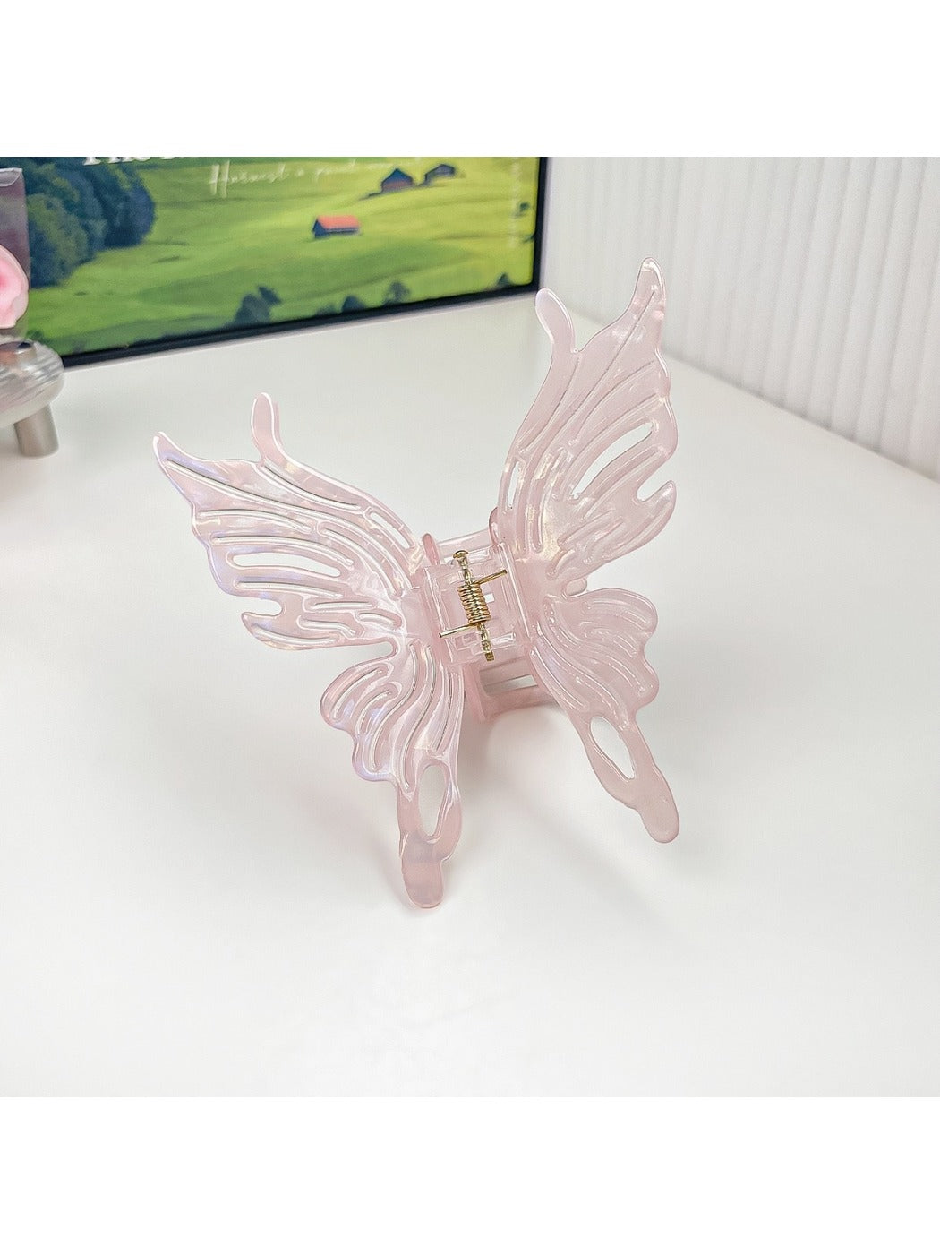Beau - Minimalist Iridescent Hair Clip