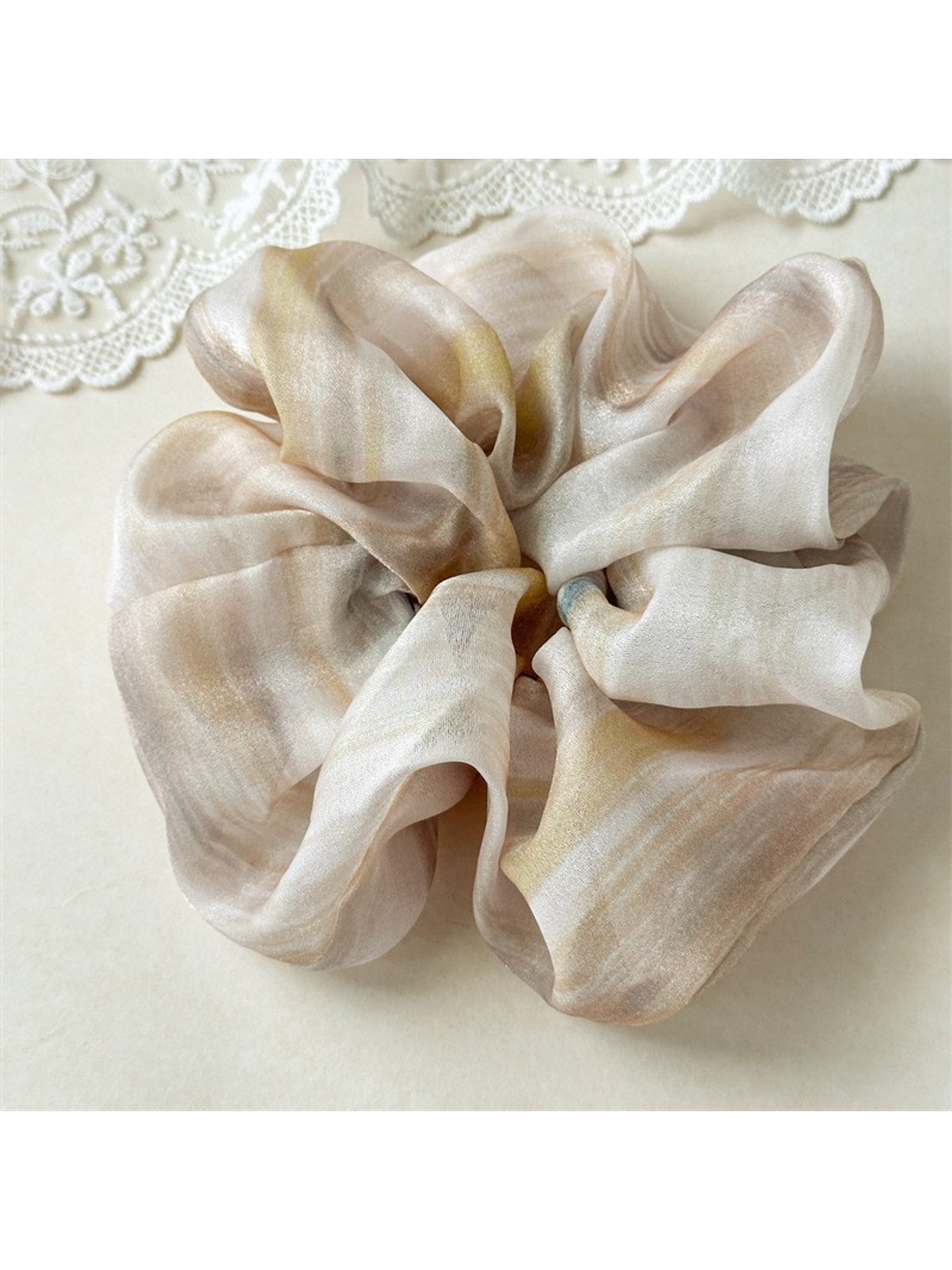 Gifty - Fresh Style Large Gathered Hair Scrunchie