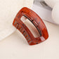 Beau - Brown Trendy Square Hair Clip