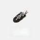 Beau - Floral Alloy Accent Side Barrette