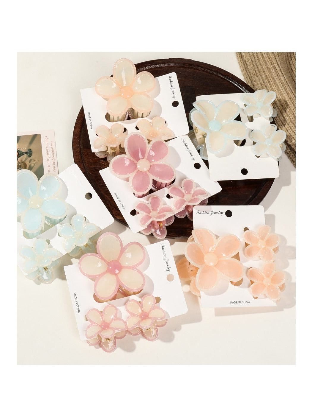 Beau - Five Petal Frangipani Hair Clip