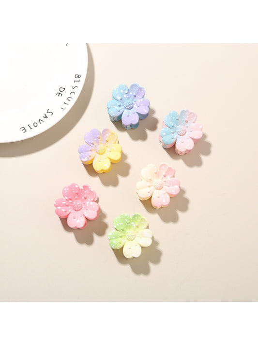 Beau - Gradient Five Petal Hair Claw Clip