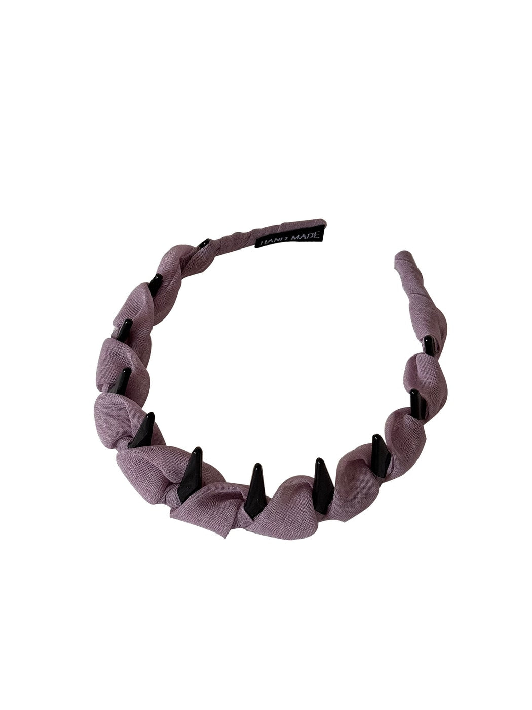 Gifty - Minimalist Polyester Toothed Wave Shape Headband