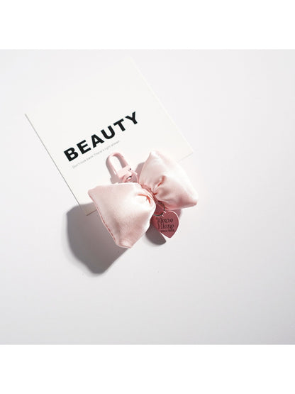Keypus - Delicate Solid Color Bow Keychain