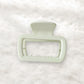 Beau - Modern Hollow Square Plastic Hair Claw Clip