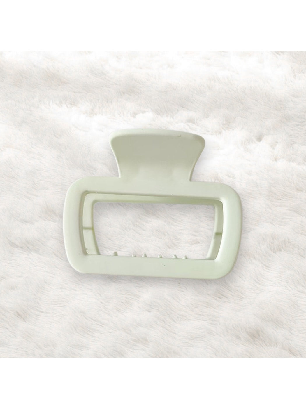 Beau - Modern Hollow Square Plastic Hair Claw Clip