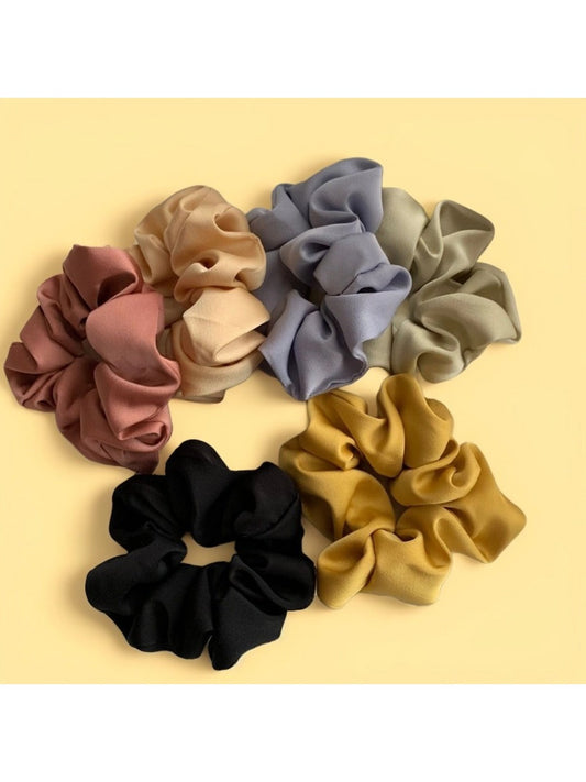 Gifty Luxury Satin Scrunchies main product view