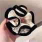 Gifty - Pleated Satin Color Blocking Scrunchie