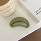 Beau - Simple Geometric Crescent Shape Claw Clip