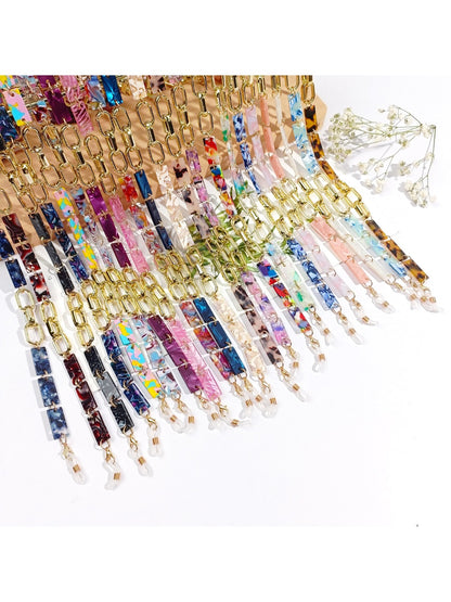 Velra - Colorful Color Block Eyeglass Strap