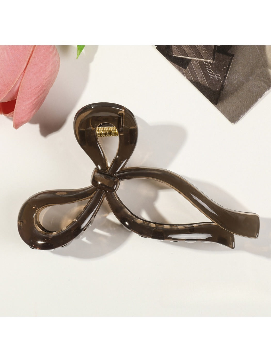 Beau - Large Hollow Out Bow Style Claw Clip