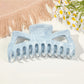 Beau - Elegant Marble-Patterned Shark Hairpin