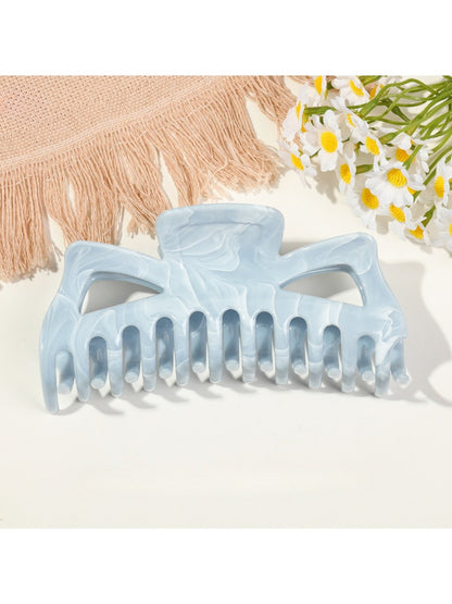Beau - Elegant Marble-Patterned Shark Hairpin