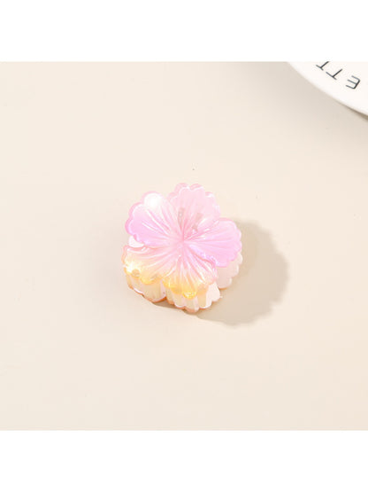 Beau - Ombré Hibiscus Shaped Claw Clip