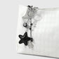 Keypus - Y2K Skull Cross and Black Star Keychain