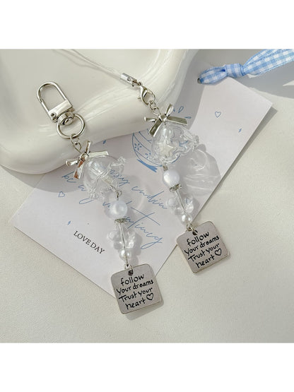 Keypus - Bell Shape Beaded Phone Chain Keychain