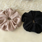 Gifty - Velvet Stretch-Knit Scrunchie