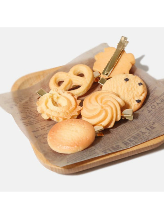 Beau - Cookie Shaped Hair Clip