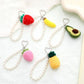 Keypus - Heart-Shaped Fruit-Shaped Keychain