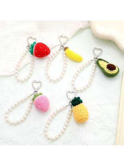 Keypus - Heart-Shaped Fruit-Shaped Keychain