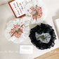 Gifty - Striped Lace Scrunchie Hair Tie