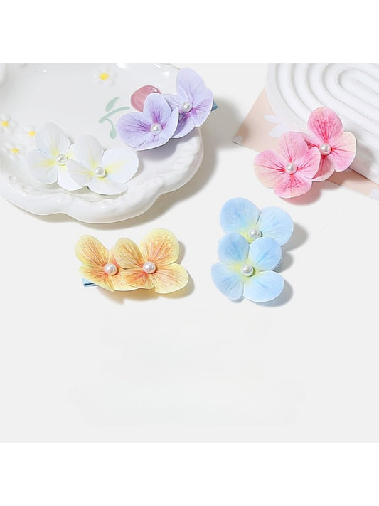 Beau - Sweet Double Flower Hair Clip