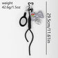 Keypus - Y2K Style Bow Heart Mirror Keychain