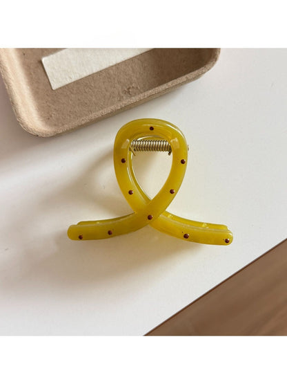 Beau - Polka-Dot Drip Glaze Hair Clip