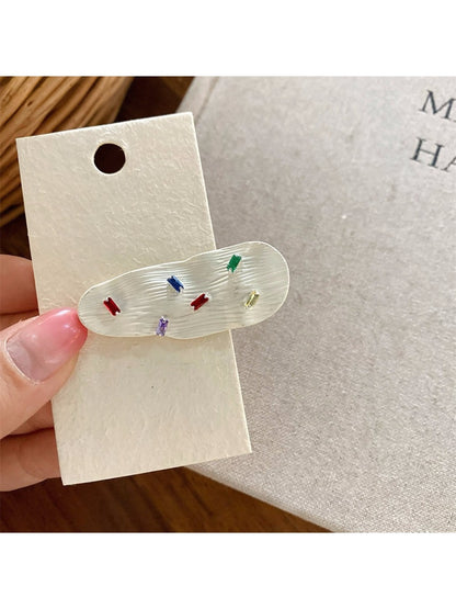 Beau - Minimalist Undulating Teardrop Hair Clip