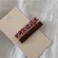 Beau - Sweet Style Printed Barrette Hair Clip