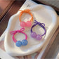 Gifty - Glossy Double Ball Elastic Ponytail Holder Hair Tie