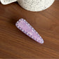 Beau - Geometric Acetate Duckbill Side Hair Clip