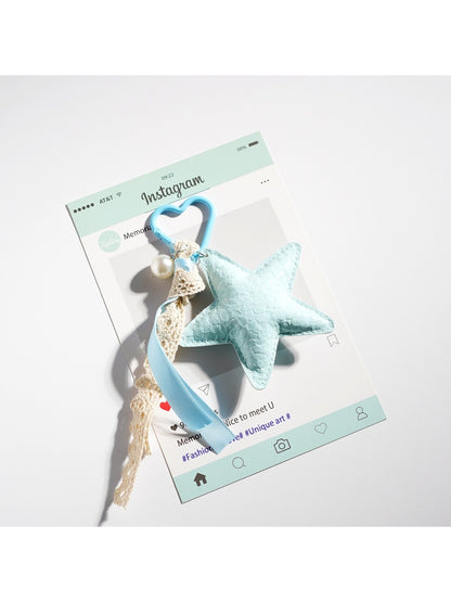 Keypus - Playful Starfish Charm Keychain