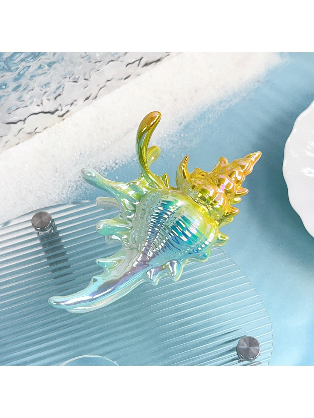 Beau - Colorful Conch Shape Hair Clip