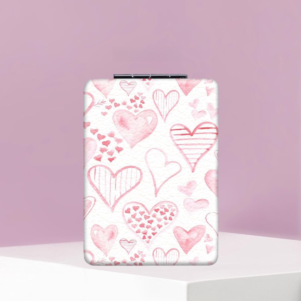Mirroray - Strawberry Print Foldable Compact Mirror