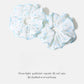 Gifty - Floral Chiffon Double Layer Scrunchie