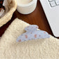 Beau - Sweet Plaid Bear Design Hair Claw Clip