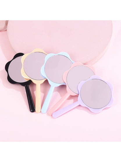 Mirroray - Solid Flower Shaped Hand Mirror