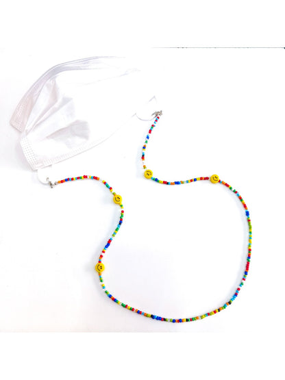 Velra - Colorful Smiley Face Eyeglass Strap