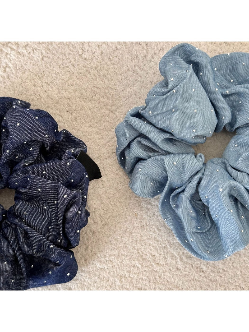 Gifty - Rhinestone Scrunchies Hair Tie
