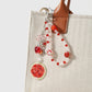 Keypus - Cute Cartoon Fruit Motif Beaded Keychain