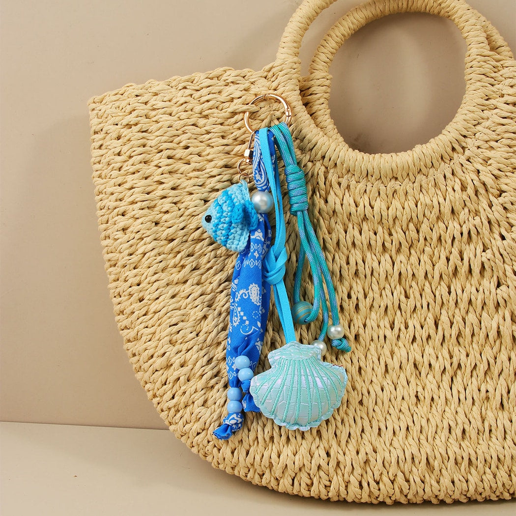 Keypus - Sea Inspired Fish Pendant Bag Charm Keychain