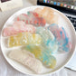 Beau - Glossy Acrylic Geometric Wave Claw Clip