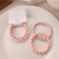 Gifty - Macaron Hair Tie Set (2 Pcs)