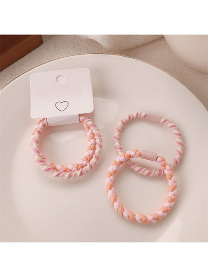 Gifty - Macaron Hair Tie Set (2 Pcs)