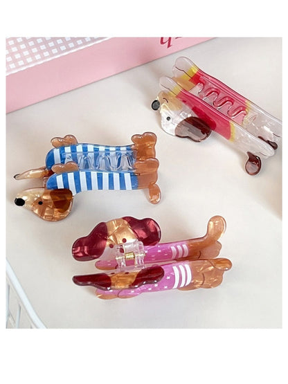 Beau - Adorable Cartoon Dog Hair Clips