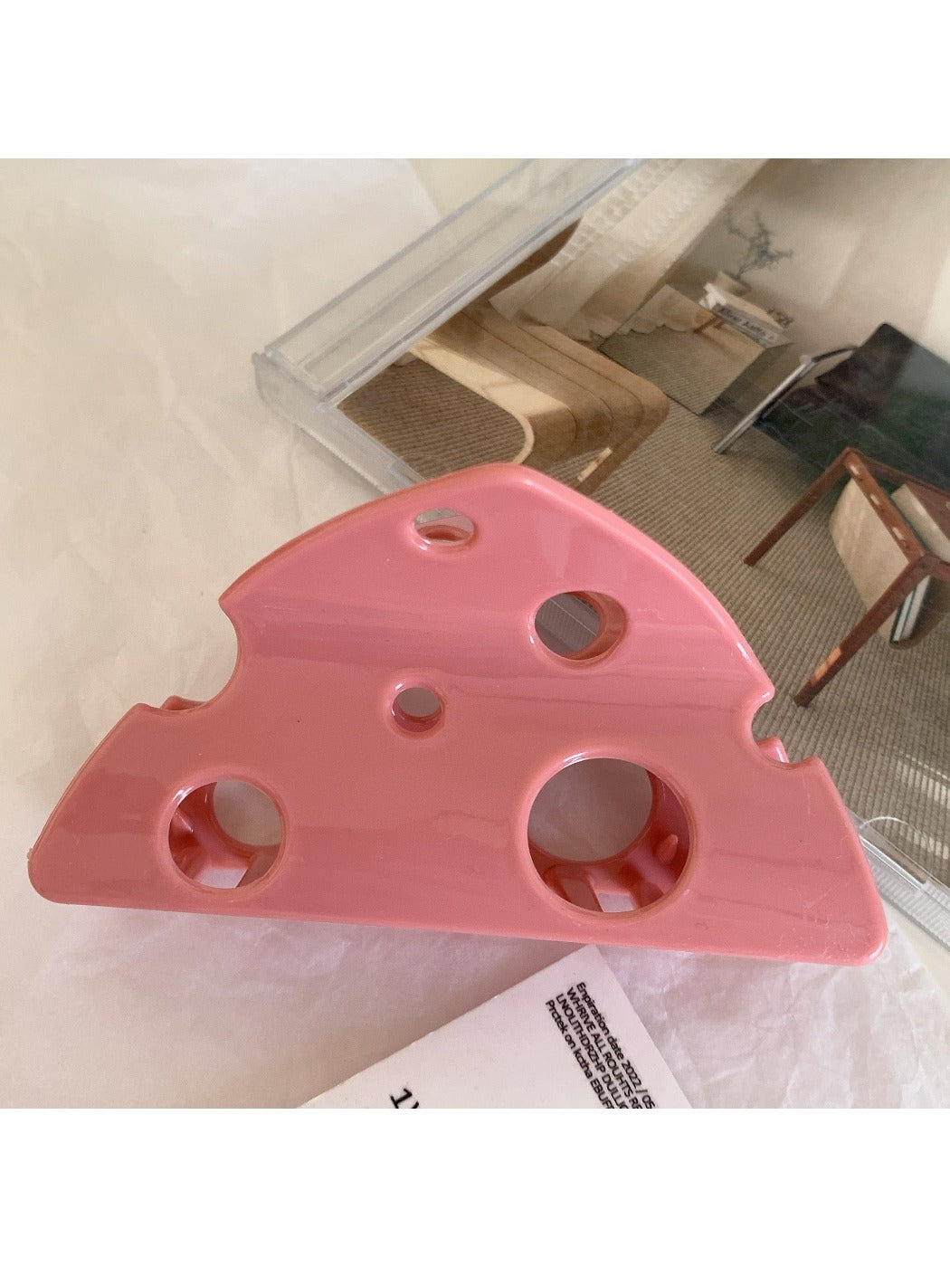 Beau - Cheese Shaped Hair Claw Clip