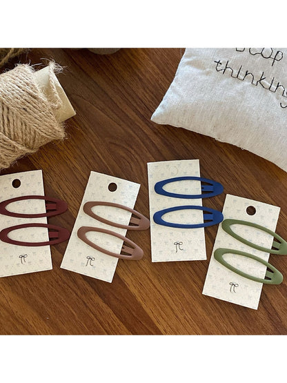 Beau - Minimalist Solid Color Hair Clip