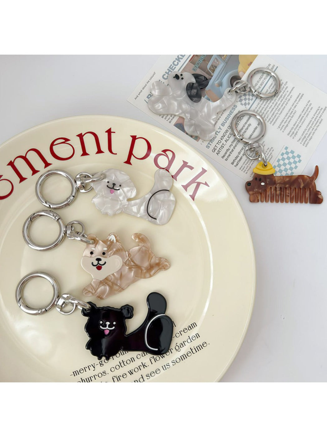 Keypus - Cartoon Shaped Bag Charm Keychain